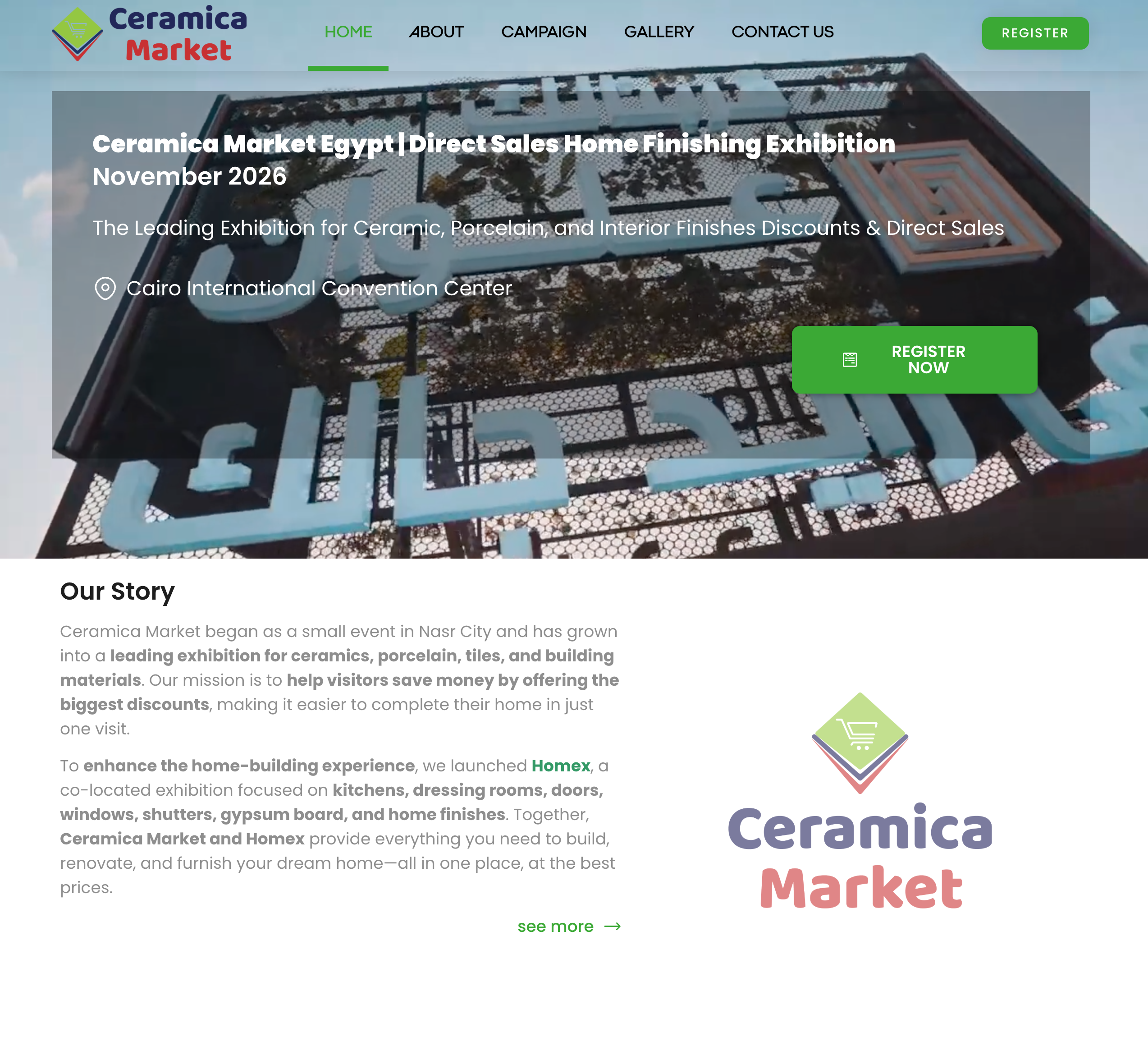 Ceramica Market website